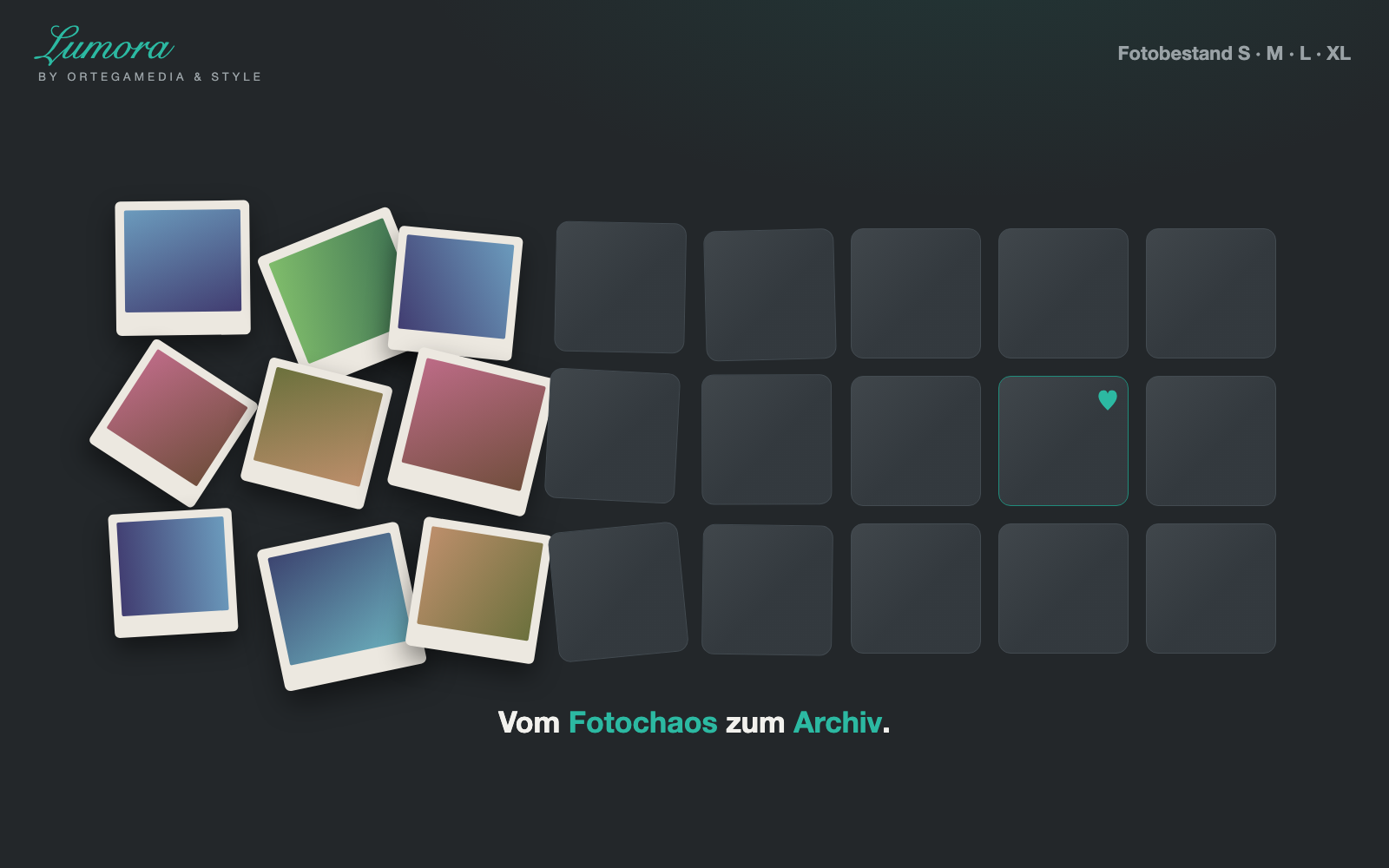 Lumora — vom Fotochaos zum Archiv