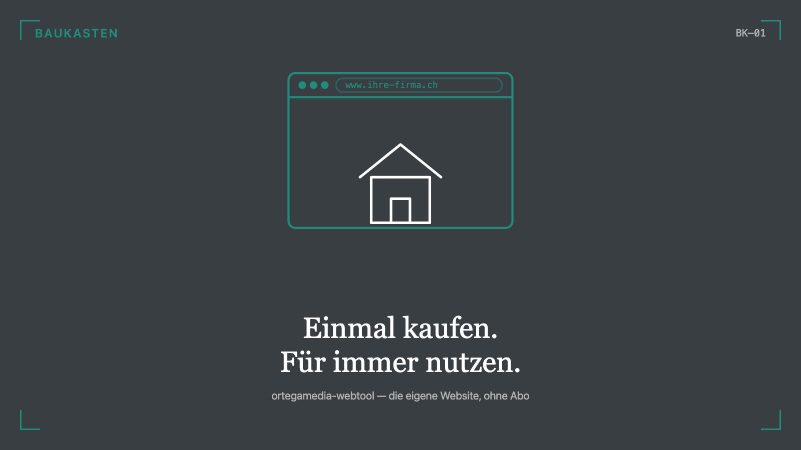 ortegamedia-webtool — die eigene Website ohne Abo
